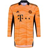 Bayern Munich 2021-22 Goalkeeper Long Sleeve Men's Soccer Jerseys