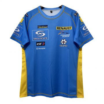 Renault Fernando Alonso 2023 Blue F1 Team T-Shirt Men's