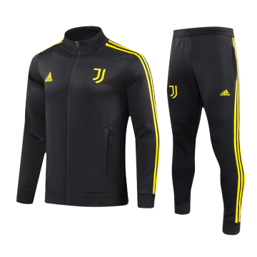 Juventus 2023-24 Black Soccer Jacket + Pants Men's
