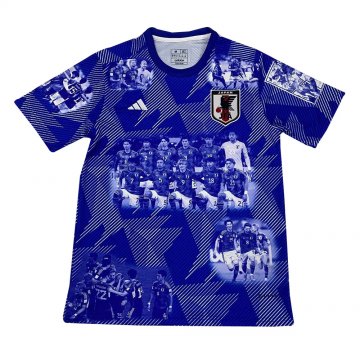 #Special Edition Japan 2023 Anime Blue Soccer Jerseys Men's