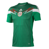Mexico 2014 Retro Home Soccer Jerseys Men's