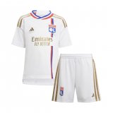 Olympique Lyonnais 2023-24 Home Soccer Jerseys + Short Kid's