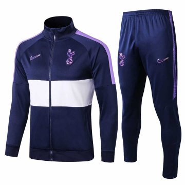 2019-20 Tottenham Hotspur Purple/White Men's Football Training Suit(Jacket + Pants) [47012071]