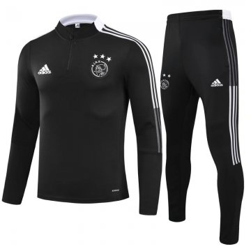 Ajax 2021-22 Black Soccer Training Suit Men's