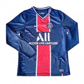 2020-21 PSG Home Men LS Football Jersey Shirts