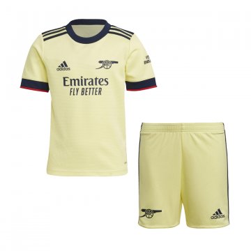 2021-22 Arsenal Away Football Jersey Shirts + Short Kid's