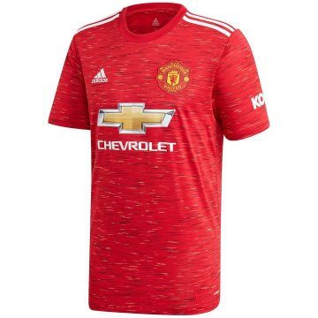 2020-21 Manchester United Home Men Football Jersey Shirts