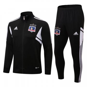 Colo Colo 2022-23 Black Soccer Training Suit Jacket + Pants Men's