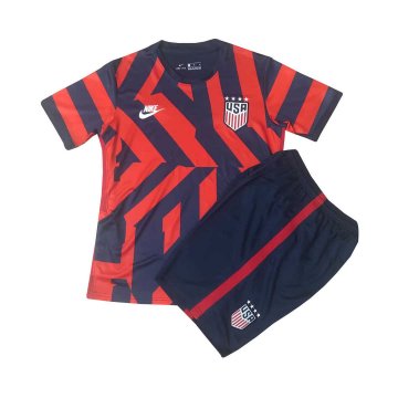 2021-22 USA Away Football Kit (Shirt + Short) Kid's