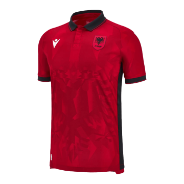 Albania 2023-24 Home Soccer Jerseys Men's