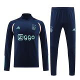 Ajax 2023-24 Navy Soccer Sweatshirt + Pants Men's