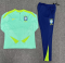 Brazil 2024 Green Soccer Training Suit Men's