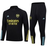 Arsenal 2023-24 Black Soccer Training Suit Men's
