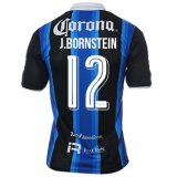 2016-17 Queretaro Home Blue Football Jersey Shirts Bornstein #12