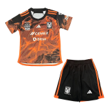 Tigres UANL 2023-24 Third Away Soccer Jerseys + Short Kid's