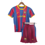 Barcelona 2010/2011 Home Soccer Jerseys + Short Kid's
