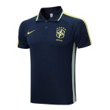 Brazil 2023 Royal Soccer Polo Jerseys Men's