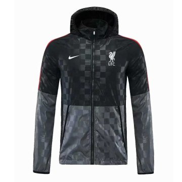 2020-21 Liverpool Black All Weather Windrunner Football Jacket Men