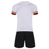 Customize 2023-24 White NK-762 Soccer Jerseys + Short Men's