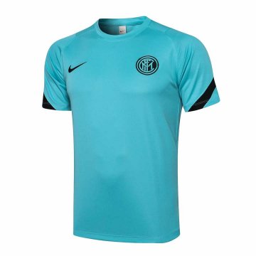 2021-22 Inter Milan Green Short Football Training Shirt Men's