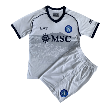 Napoli 2023-24 Away Soccer Jerseys + Short Kid's