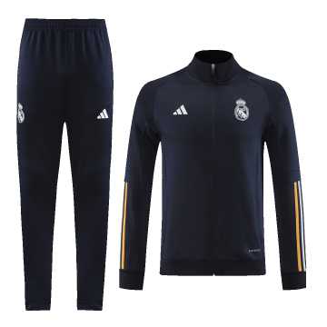 Real Madrid 2023/24 Navy Soccer Jacket + Pants Men's