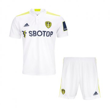 Leeds United 2021-22 Home Kid's Soccer Jerseys + Short