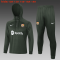 #Hoodie Barcelona 2023-24 Green Soccer Sweatshirt + Pants Kid's