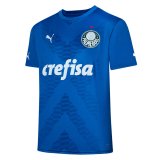 Palmeiras 2023-24 Goalkeeper Blue Soccer Jerseys Men's