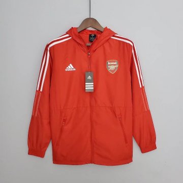 Arsenal 2022-23 Red Soccer Windrunner Jacket Men's