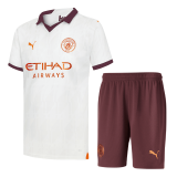 Manchester City 2023-24 Away Soccer Jerseys + Short Men's