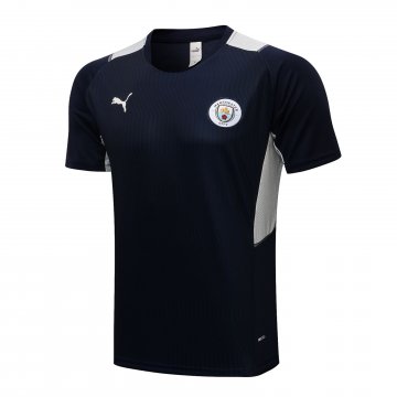Manchester City 2021-22 Navy Soccer Training Jerseys Men's