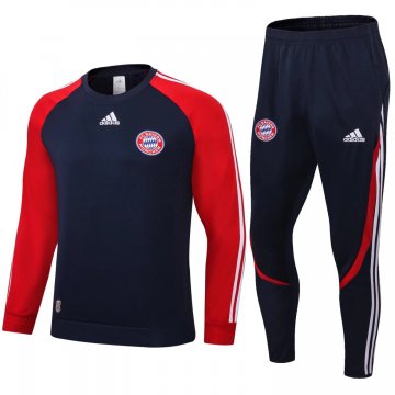 Bayern Munich 2021-22 Teamgeist Royal Soccer Training Suit Men's