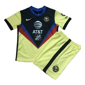 2020-21 Club America Home Kids Football Kit(Shirt+Shorts)