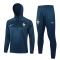 #Hoodie France 2024 Royal Soccer Sweatshirt + Pants Men's