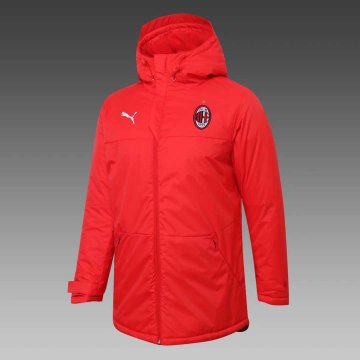 2020-21 AC Milan Red Men's Football Winter Jacket