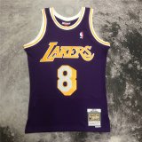 Los Angeles Lakers 1996-1997 Mitchell & Ness Purple Jersey Hardwood Classics Men's (BRYANT #8)