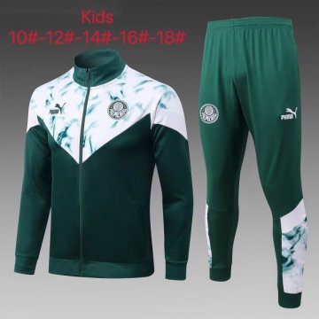 Palmeiras 2022-23 Green Soccer Jacket + Pants Kid's