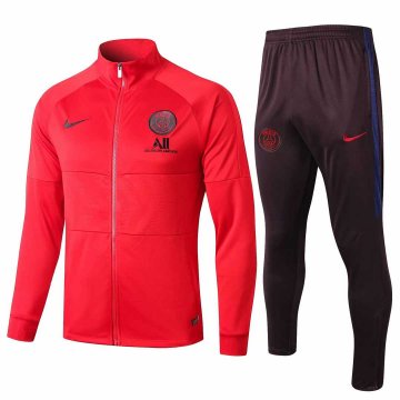 2019-20 PSG Red Men's Football Training Suit(Jacket + Pants)