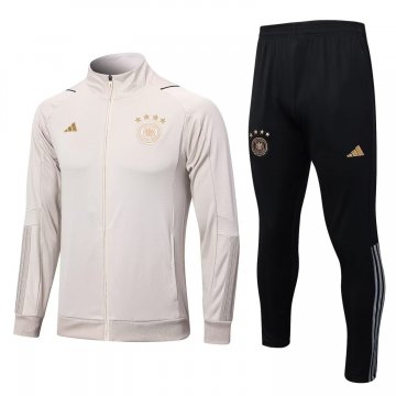Germany 2022 Beige Soccer Jacket + Pants Men's
