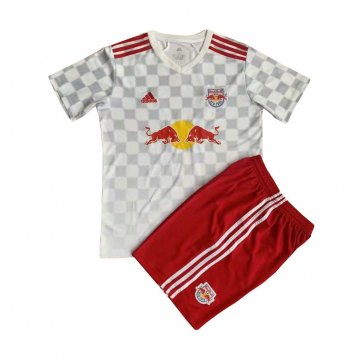 2021-22 Red Bull New York Home Football Kit (Shirt + Short) Kid's