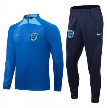 England 2022 Blue Soccer Training Suit Men's