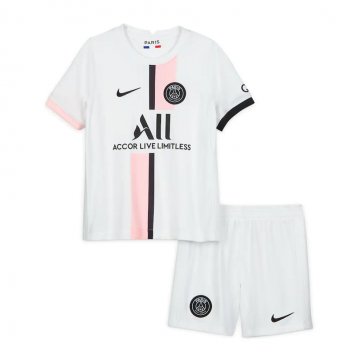 PSG 2021-22 Away Soccer Jerseys + Short Kid's [20210815038]