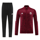 Bayern Munich 2023-24 Red Soccer Jacket + Pants Men's