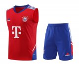 Bayern Munich 2023-24 Red Soccer Singlet + Short Men's