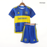 Boca Juniors 2023/24 Home Soccer Jerseys + Short Kid's