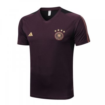 #Pre-Match Germany 2023 Brown Soccer Training Jerseys Men's