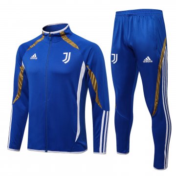 Juventus 2021-22 Blue Soccer Training Suit Jacket + Pants Men's