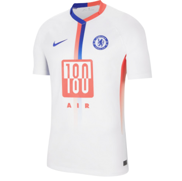 2020-21 Chelsea Fourth Away White Football Jersey Shirts Men