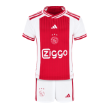 Ajax Home Soccer Jerseys + Short Kid's 2023/24